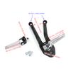 Rear Foot Pegs Footrests Passenger for Honda 17-22 CMX300 CMX500 Rebel 300/500