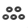 Gas Adapter Accessories Soft Rubber Connector Leakage Proof Sealing Gaket, Set of 5