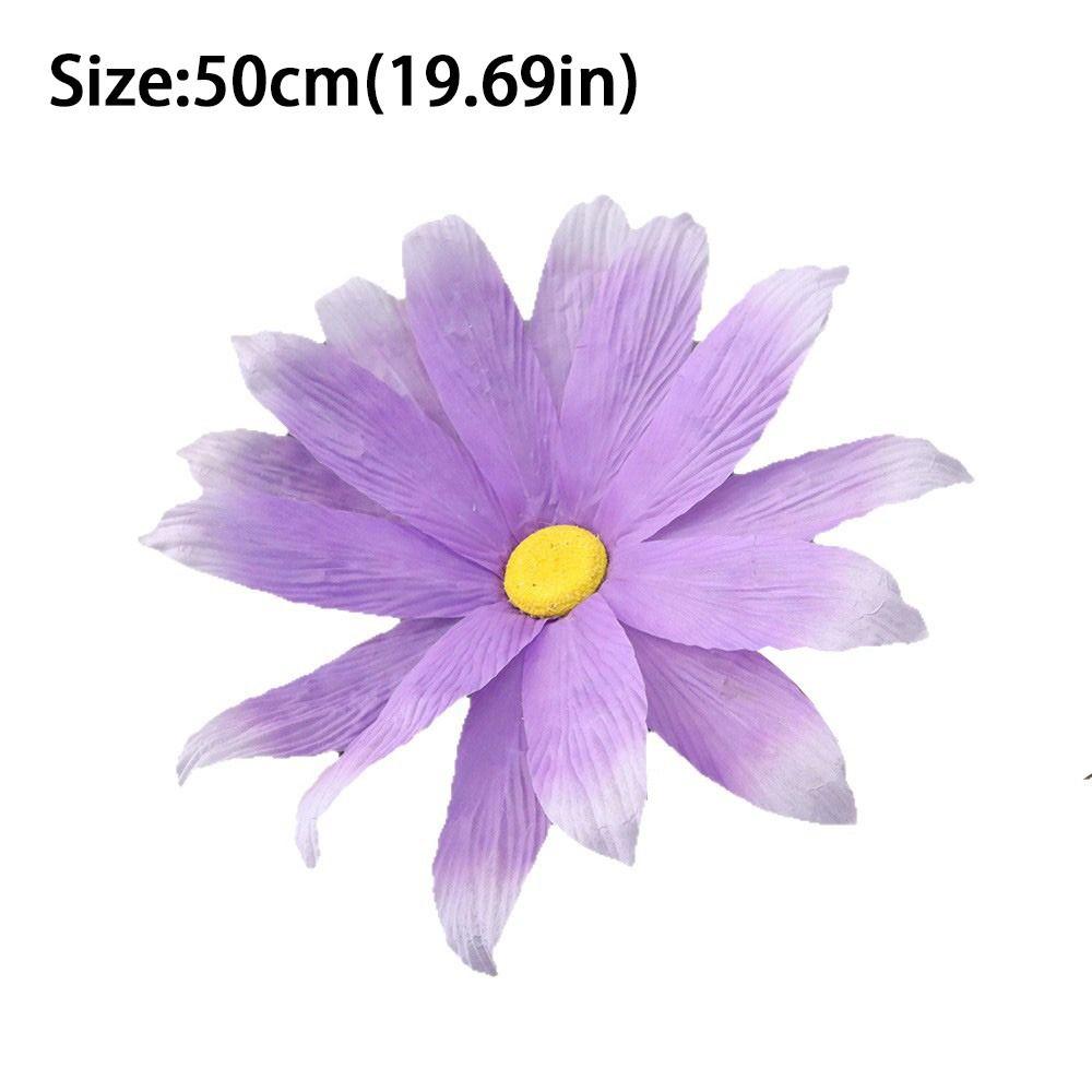 Giant Simulation Daisy 50cm Fake Flowers Welcome Flower Wedding Party Background Wall Decoration