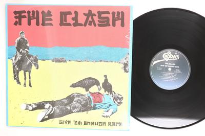 Виниловая пластинка CLASH Give em Enough Rope PE35543 EPIC US Rock Б/у