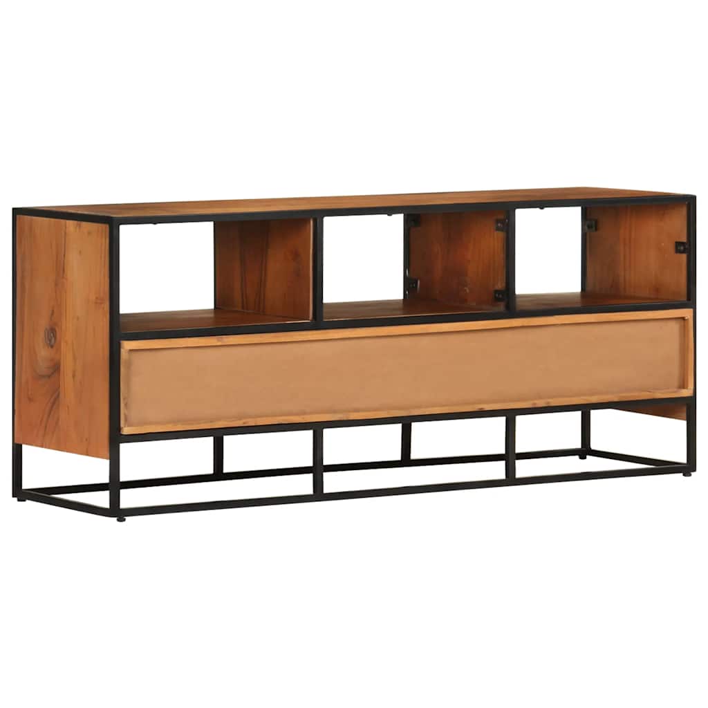 TV Cabinet 110 x 30 x 45 cm Solid Acacia Wood