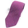 Безупречный галстук с логотипом H по всему узору фиолетовый шелковый мужской 659194T Б/у