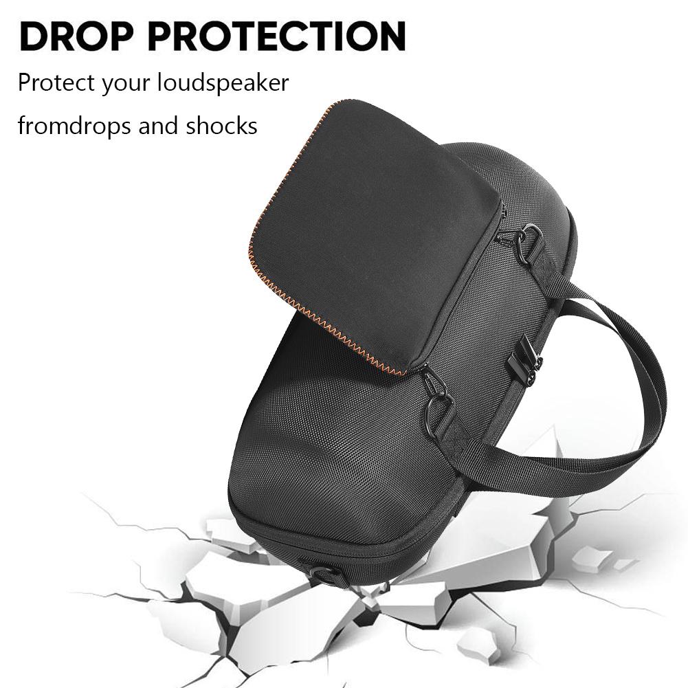 Защитный дорожный чехол, устойчивая к царапинам сумка для переноски динамика с карманом на молнии, сумка и плечевой ремень для беспроводного BT-динамика JBL Xtreme 4