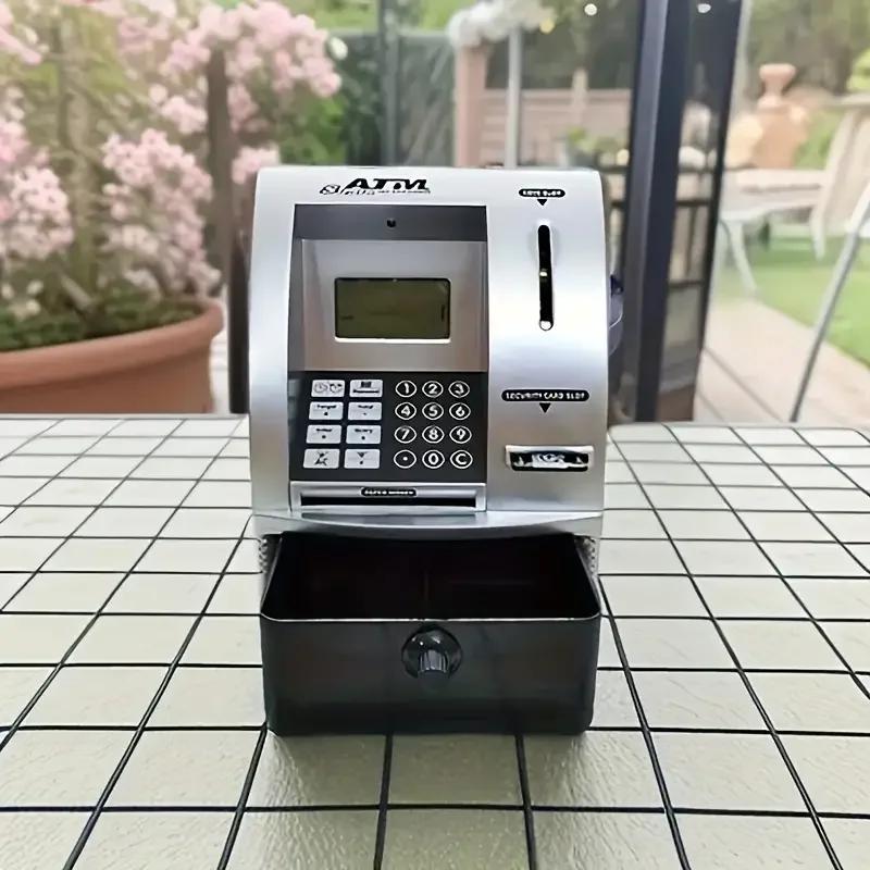 Банкомат с автоматическим доступом к банкомату, умная банка с паролем, настоящий голосовой банк, идеальные подарки, подарок на Рождество, Хэллоуин, День Благодарения