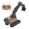 2.4G RC Excavator Toy Rotatable Full Functional Lighting Music Alloy Construction Tractor