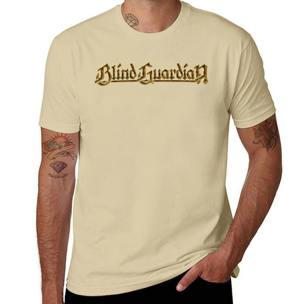 Blind Guardian Футболка с принтом мерчанта тяжеловесы однотонные приталенные футболки для мужчин