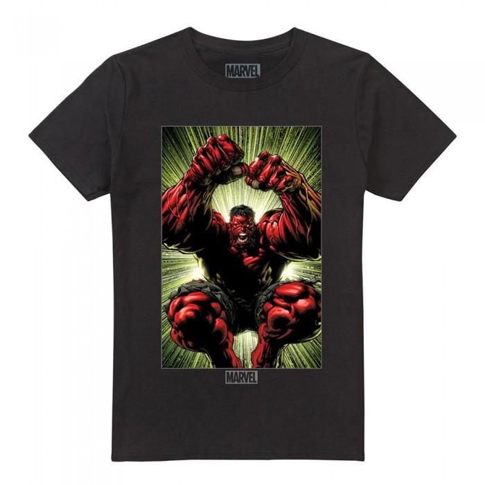 Marvel Mens Red Hulk Attack T-Shirt