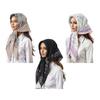 Stylish Flower Turkish Head Wrap Soft And Comfortable Hijab Head Scarf For Everyday Wear Ethnic Malay Head Covering