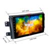 Reakosound Android 9'' HD Mirror Car Radio Player Universal Bluetooth GPS Navigation Audio WIFI For 2006 - 2016 Suzuki SX4