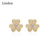 Lindon Women's Zircon Copper Alloy Earrings - Wedding Party Gift Pendant Earrings