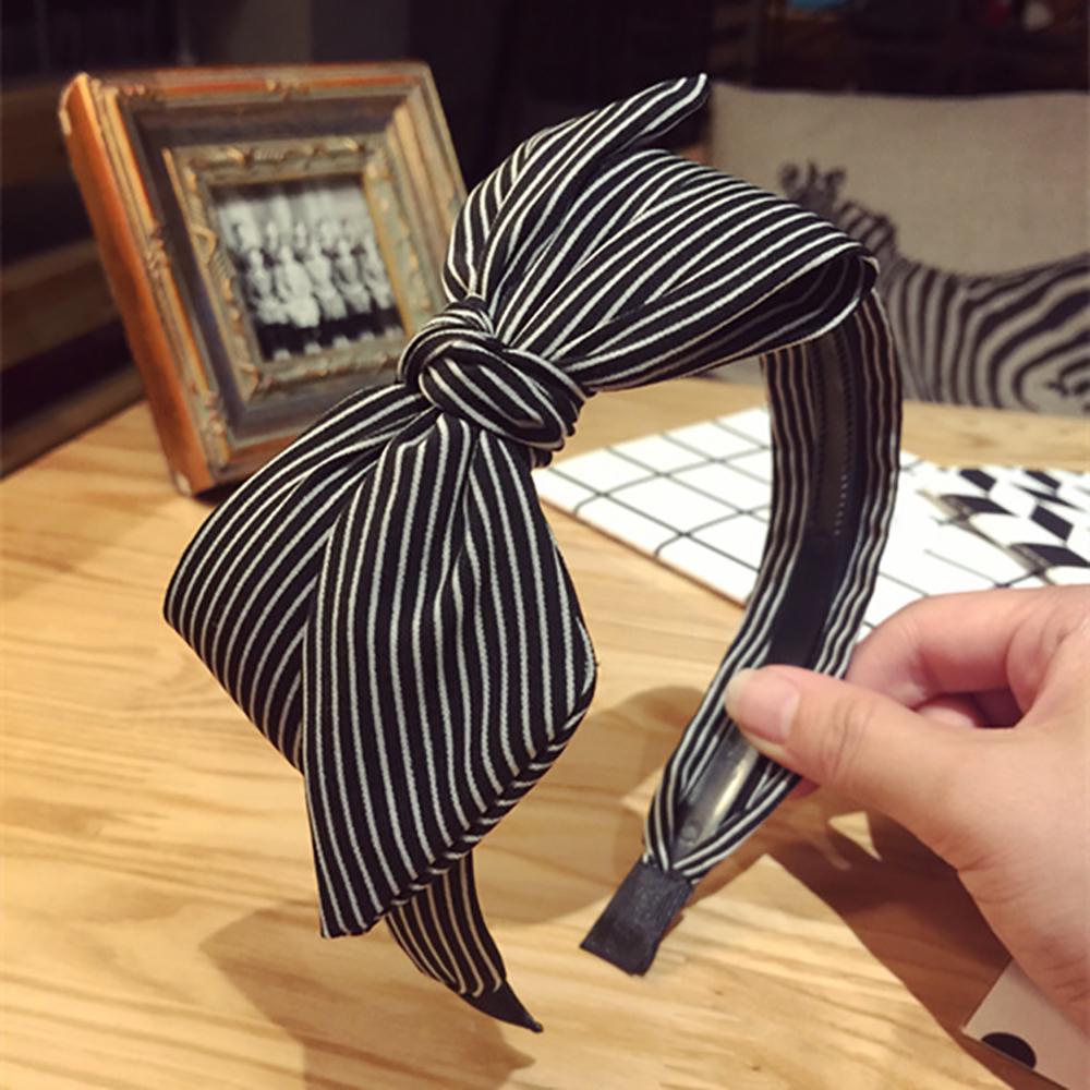 Fashion Women Bow Knot Cross Twist Headwrap Hairband Hair Accessories