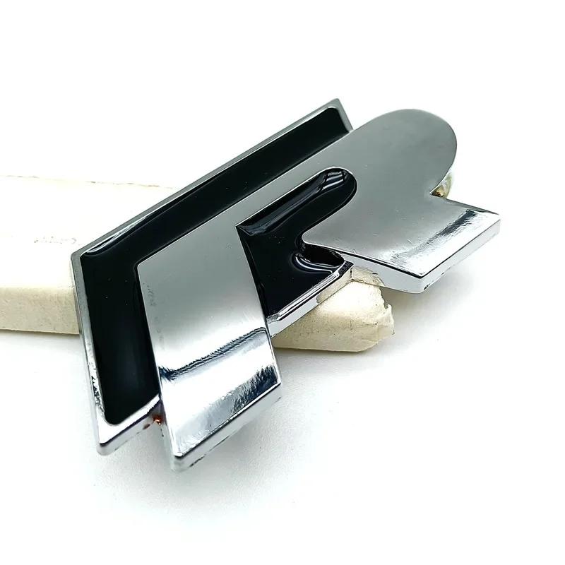 3D Metal R Badge Car Styling Tail Trunk Body For Volkswagen VW Tiguan Beetle Polo Golf 7 Jetta Passat Emblem Decoration Sticker