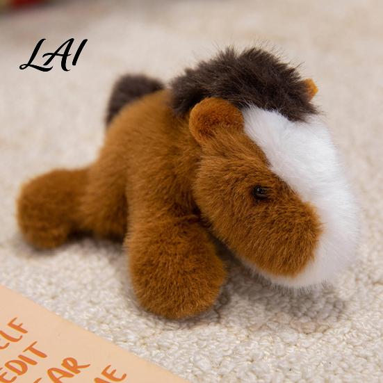 Car Dashboard Ornament Plush Animal Fridge Magnet Decoration Magnetic Stuffed Soft Ornament Dog Frog Horse Duck Shape Refrigerator Interior Decor