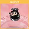 Stylish Alloy Cartoon Character Brooch Doctor Mask Inspired Badge For Fashion Enthusiasts