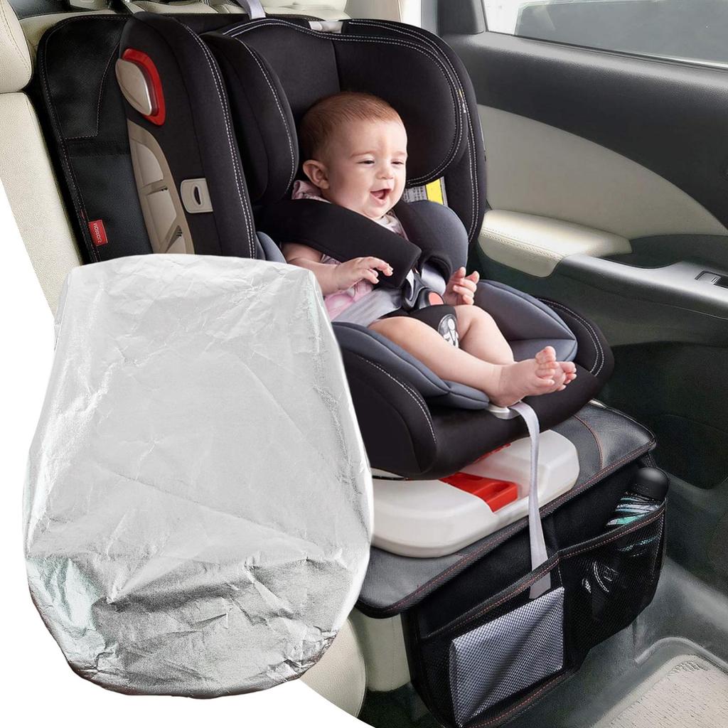 108*80cm Car Seat Baby Seat Sun Shade Protector Cover For Kids Aluminium Film Sunshade UV Protector Dust Insulation Cover