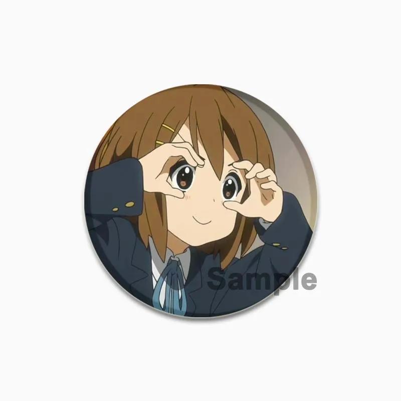 32/44/58 мм Котобуки Цумуги Хирасава Юи Акияма Мио Тайнака Рицу мультфильм значок комикс брошь булавки для одежды рюкзак ювелирные аксессуары