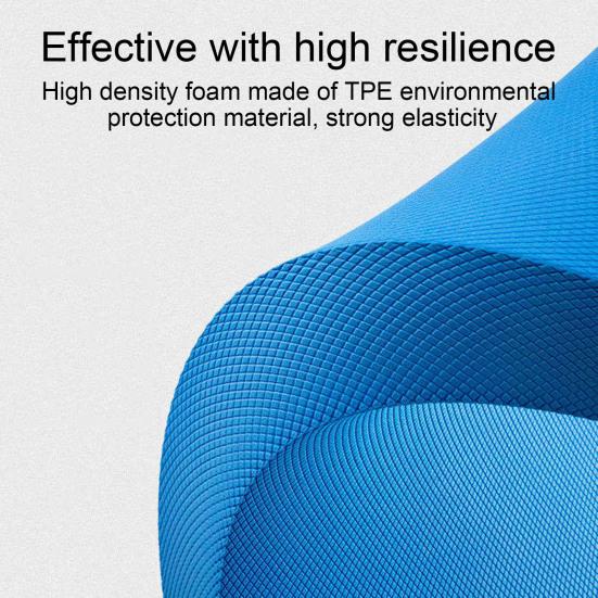 Extra Wide Yoga Physical Therapy High-Density Balance Pad Men Women TPE Core Strength Stability