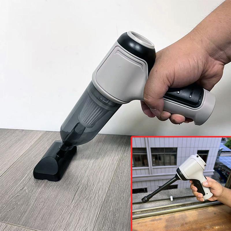 Super Strong Wireless Charging Handheld Car Vacuum with Dual Blow & Suction