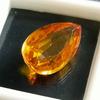 Top Quality Yellow Topaz Natural Pear Cut 7-9 Ct Certified Loose Gemstone