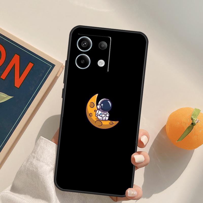 Чехол Funda Звездный Астронавт Милый Для Xiaomi Redmi Note 14 Pro 9 10 11 12 13 Pro 10S 11S 12S Redmi 10C 12C 13C 14C