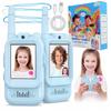 [PACZA] 2x walkie-talkie with video camera wi-fi walkie talkie Blue Z3501