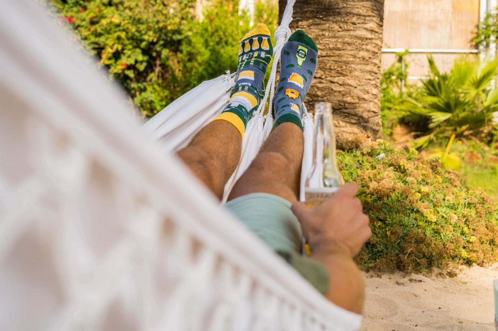 Пиво - разноцветные носки 40-43