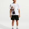 Nike Детская спортивная футболка с коротким рукавом Nike Dri-FIT Max90, свободная, удобная, с опущенными плечами, Детские топы IO1146-100