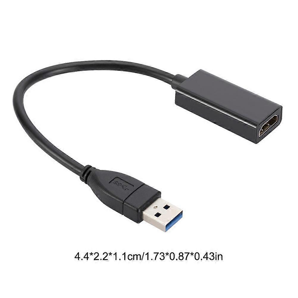 USB3.0 To HDMI-Compatible Adapter Cable Usb To HDMI-Compatible 1.8M Converter 1080P