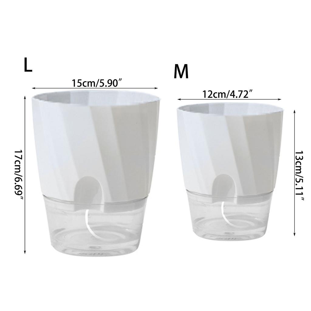 Ленивый цветочный горшок, автоматическое впитывание воды, контейнер для организации растений для внутреннего и наружного сада, двора, органайзера для растений