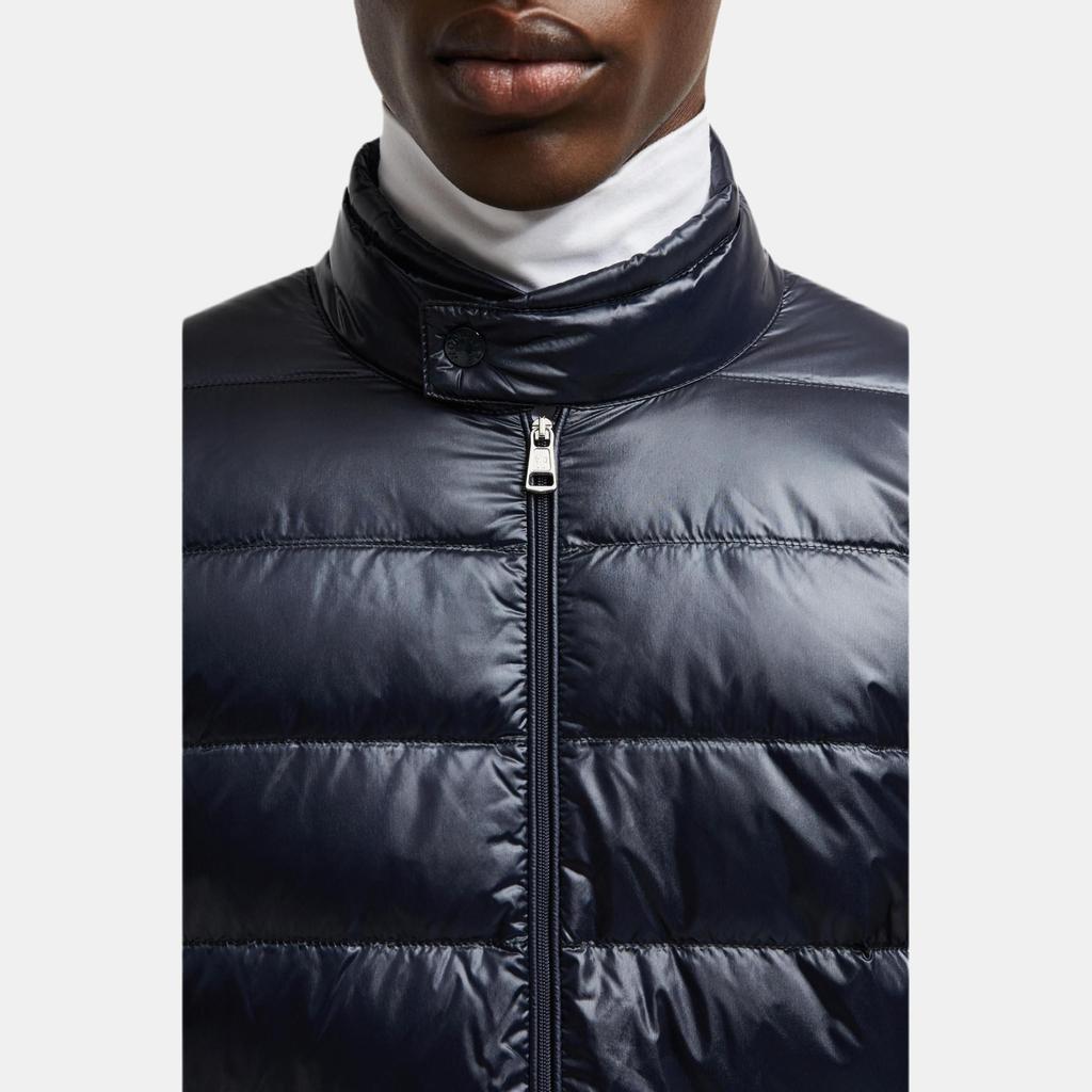 Moncler Padded Corduroy Padded Down Jacket Unisex Marine Blue K10919B00016M1131776