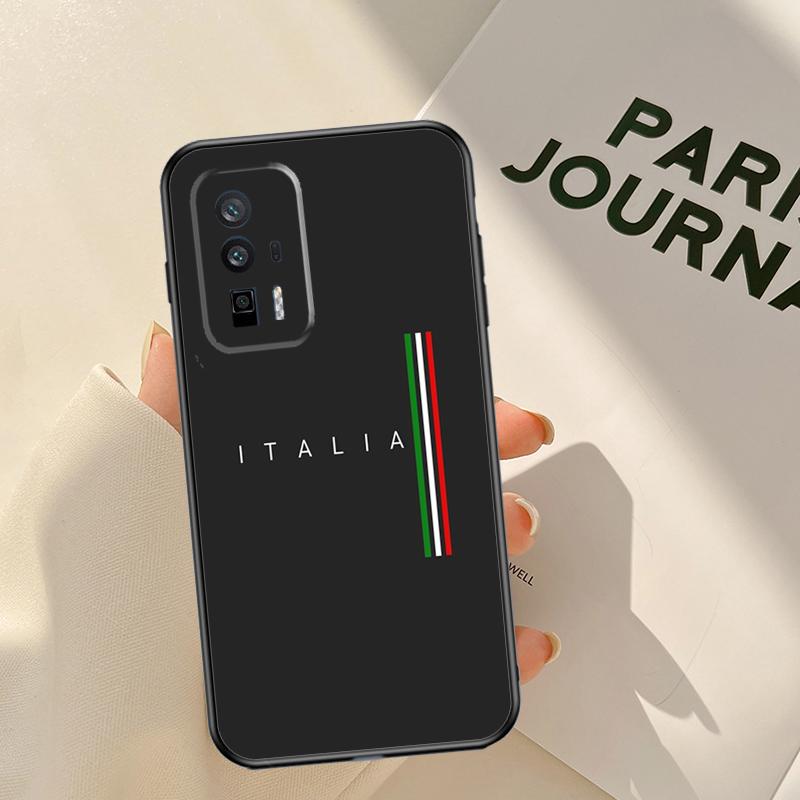 Чехол Флаг Италии для Xiaomi 15 14 Ultra 13T 14T 15T Pro 17 Pro Max POCO X7 Pro X3 X5 X6 F5 F6 F7 F8 Чехол