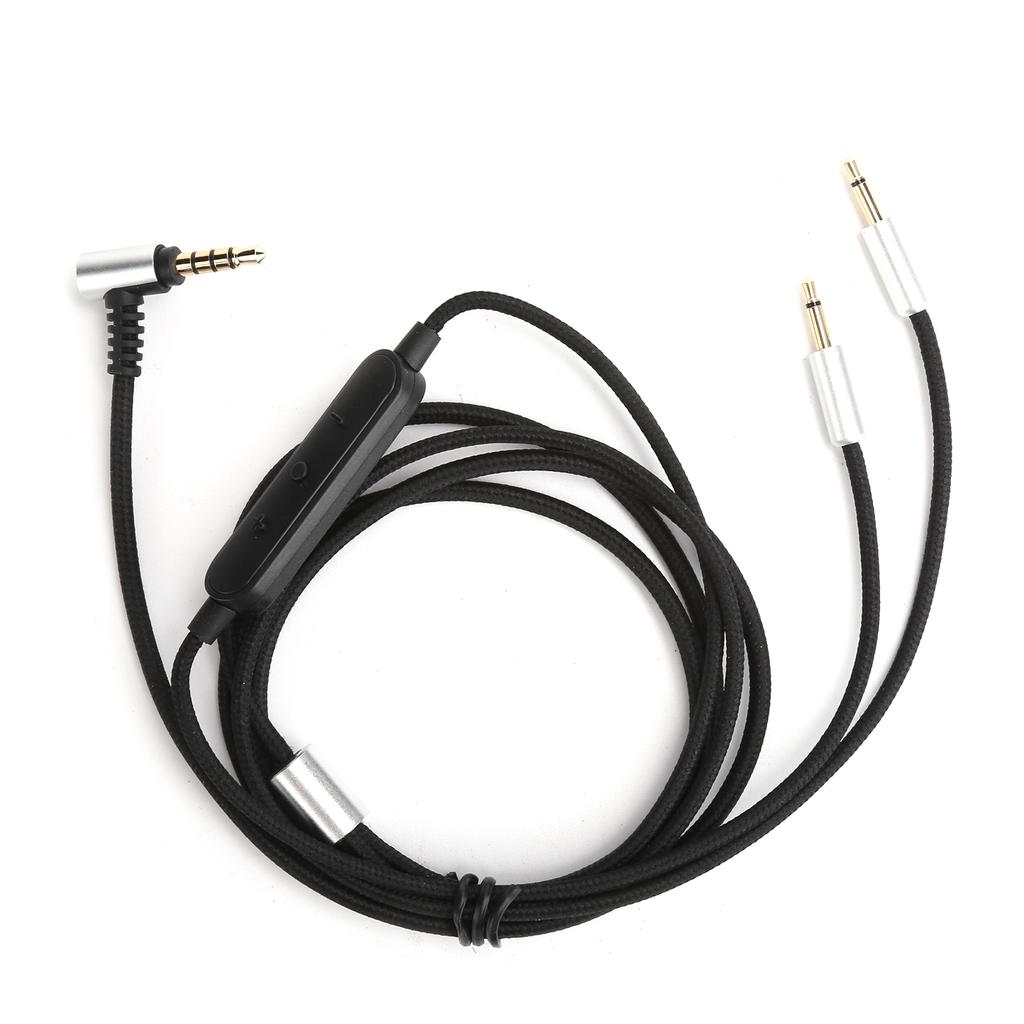 Headphone Cable with Wire Control Fit for Sennheiser HD202 HD497 HD447 HD212 Pro EH250 EH350