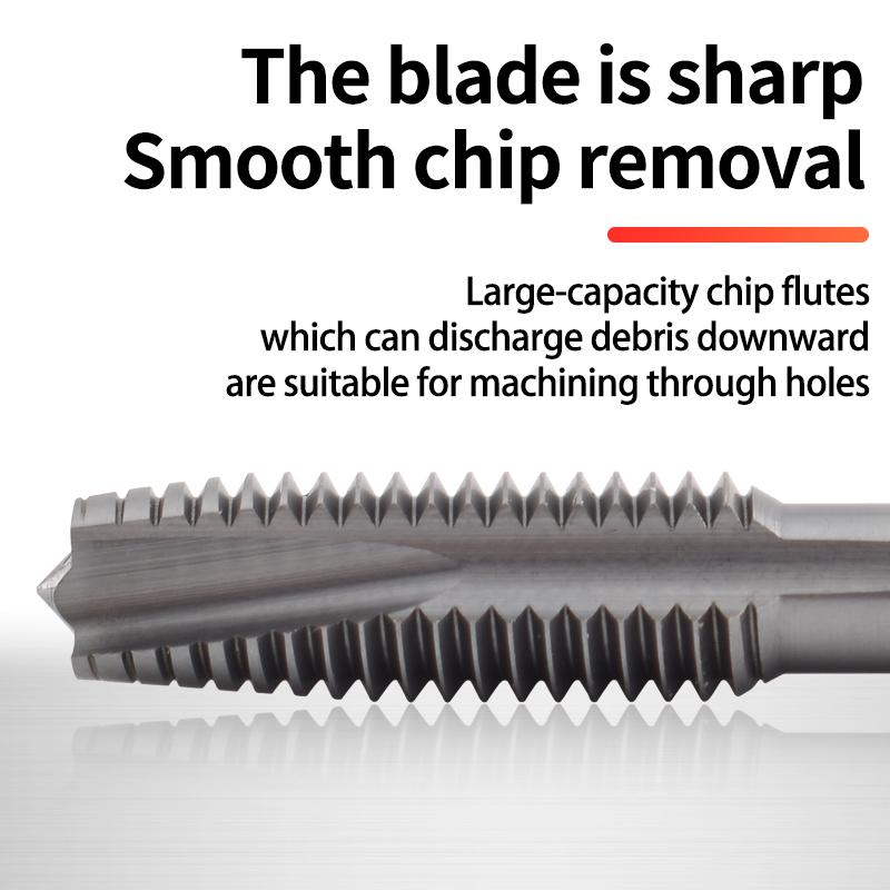 BOSS TAPS HSS-G JIS Standard Spiral Pointed Tap M2 M2.5 M3 M4 M5 M6 M7 M8 M10 M12 Machine Screw Thread Taps For Stainless Steel Thread Lock3