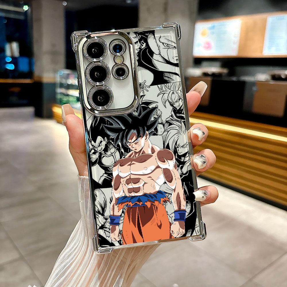 Чехол для телефона Goku Anime Dragons Balls для Galaxy S26 Ultra Чехол для Samsung S26 S25 S24 S23 S21 Ultra S20 FE S25 Plus Мягкий чехол