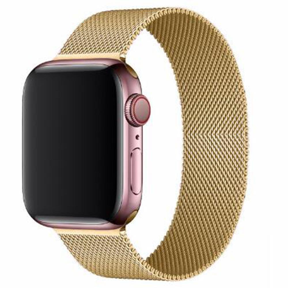 Ремешок для Apple Watch, ремешок 44 мм, 40 мм, 38 мм, 42 мм, металлическая магнитная петля, аксессуары Correa, браслет iWatch серии 4, 3 SE, 6, 7, 45 мм, 41 мм, 49 мм