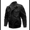 Spring and Autumn Men's Jackets Pure Cotton Military Thin Jackets Large Size
