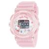 Sun Flame Co., Ltd. Watch J-Axis Sanrio Digital Watch Kitty CR3C0003-KT Ladies Pink