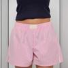2024 Spring/Summer Women's High-Waisted Striped Loose Casual Shorts