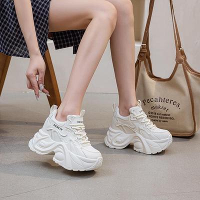 Женские спортивные кроссовки на толстой подошве, 10 см - Осень/Зима 2025, модная повседневная обувь