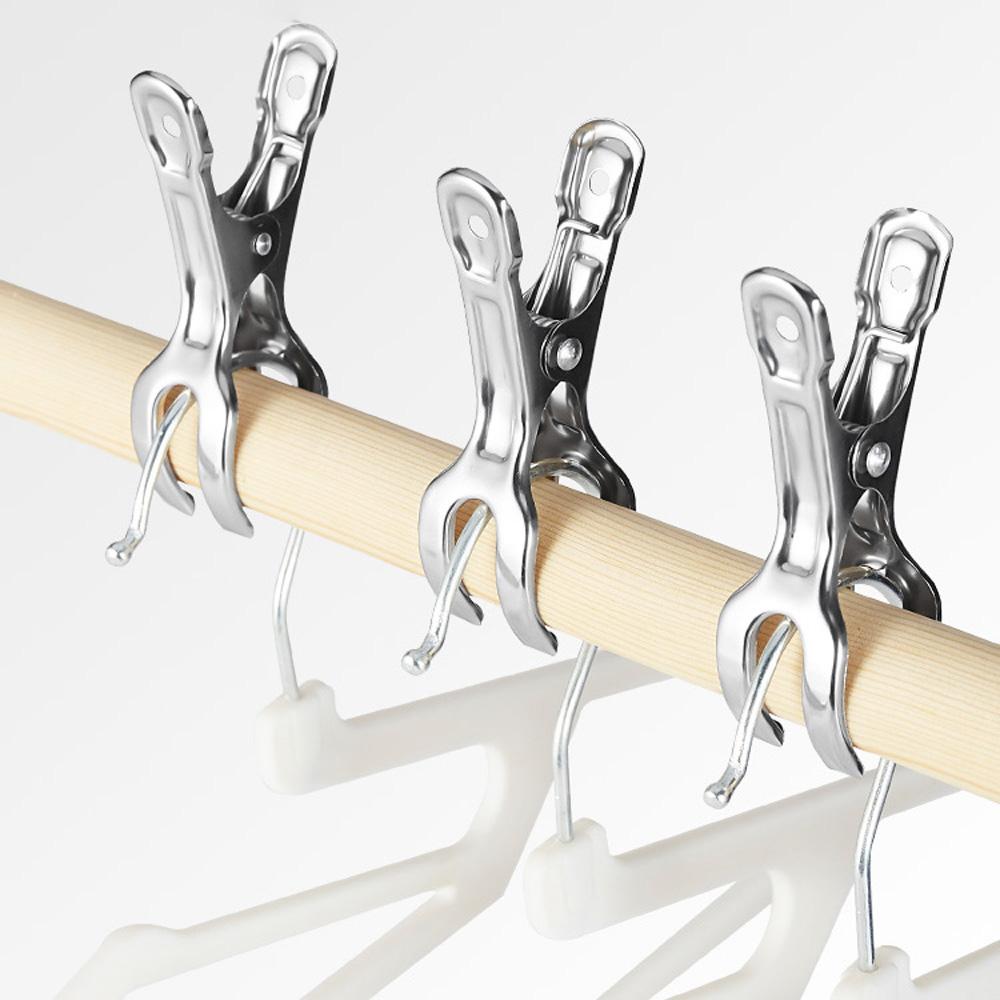Hanger Clothing Washing For Coat Pants Laundry Clothes Pegs Clothes Pins Sealing Clip File Clip