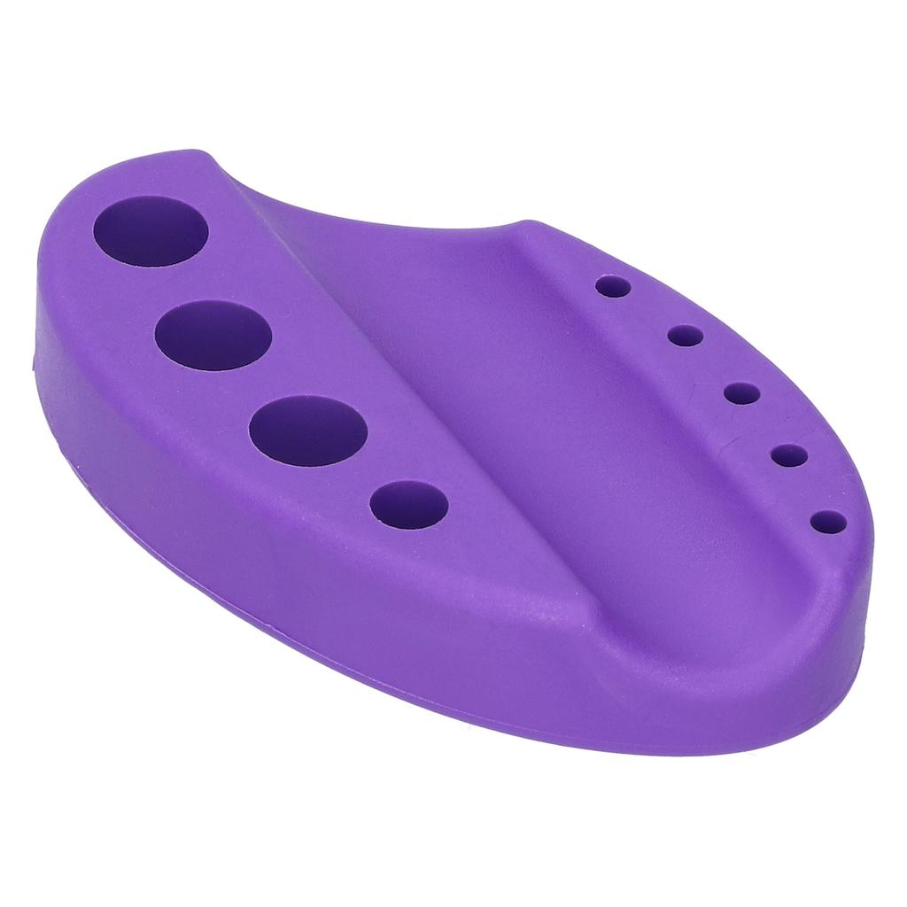 Silicone Tattoo Pigment Rack Reusable Washable Microblading Tattoo Pen Ink HolderPurple