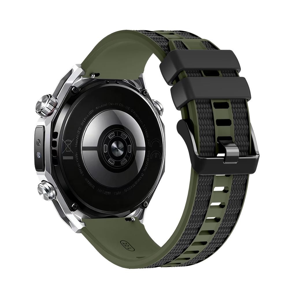 22mm Watchband Replacement Band For Huawei Watch Ultimate 2 / GT 6 5 Pro GT6 GT5 46mm Silicone Strap Bracelet Wristband