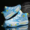 New men's basketball shoes fashion luminous version student shock absorption breathable game training shoes couple the same style