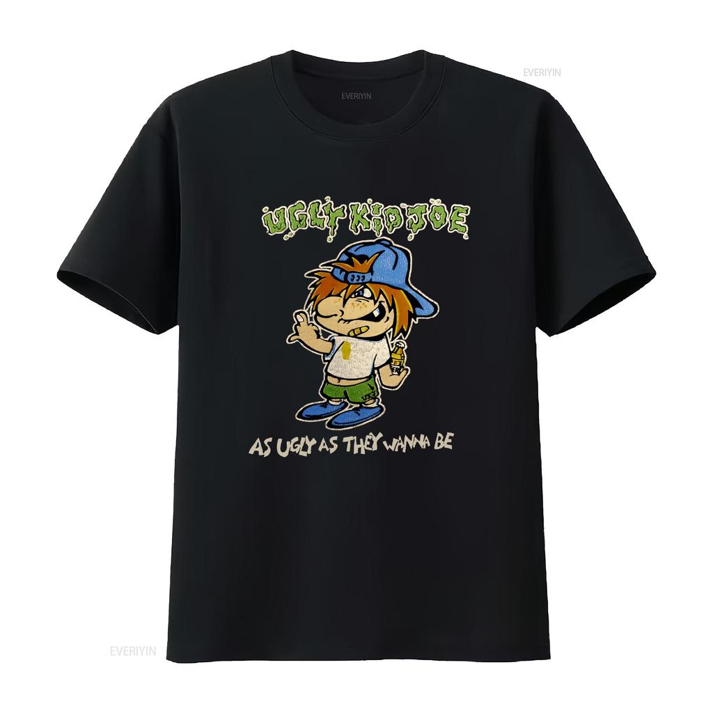 Ugly Kid Joe Тур 1992 Футболка Группы Полный Размер S 5XL S4695 Длинный рукав винтаж Стиранная Удобная мужская мода Повседневная Эластичная