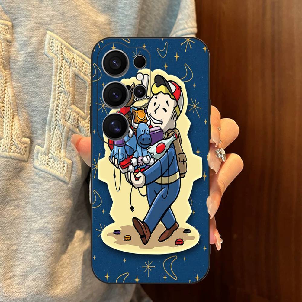 F-Fallout S-Series 4 Крутой Игровой Чехол для Телефона для Samsung S 24 Fe 25 Ultra Plus 20 Lite 21 30 22 23 24 22 Ultra 5G Fundas