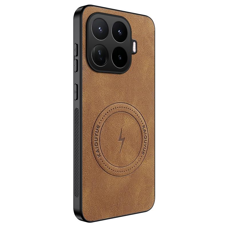 Для Xiaomi 17T Pro Винтажный Бизнес-чехол-крышка из овечьей кожи Магнитный чехол Xiaomi 17T Беспроводной чехол Xiaomi 17 Pro Max