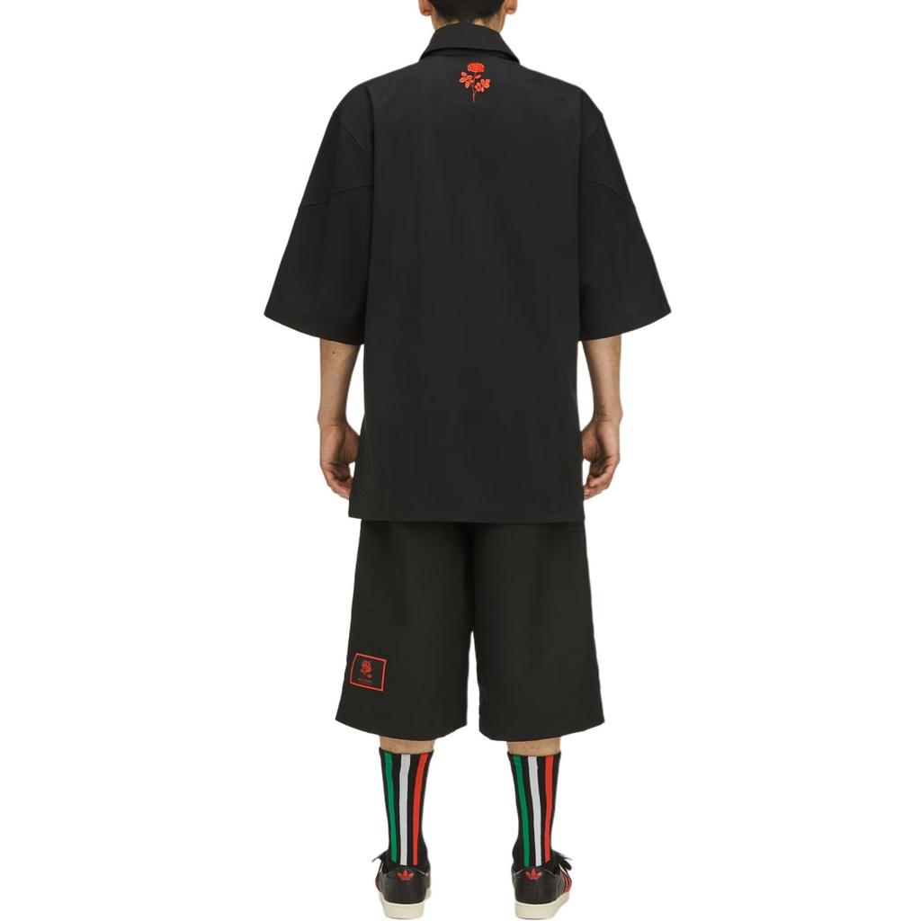 adidas Поло с логотипом X Willy Chavarria Черный Мужские топы JV8848