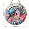 Cute Animal Pattern Acrylic Flat 2D Logo, Hanging Door Wall, Window Decoration, Porch Decoration, Wall Decoration, Home Decoration, Room Decoration