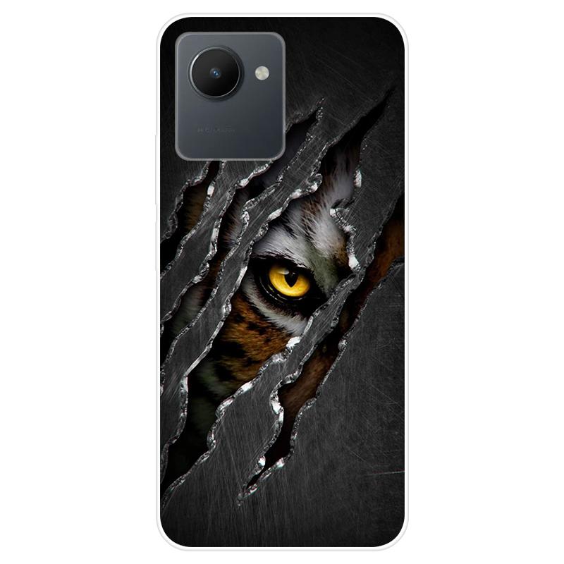 Для Realme C30S C 30S RealmeC30S чехол Мягкая силиконовая задняя крышка Чехол для телефона с рисунком из мультфильма Разнообразие