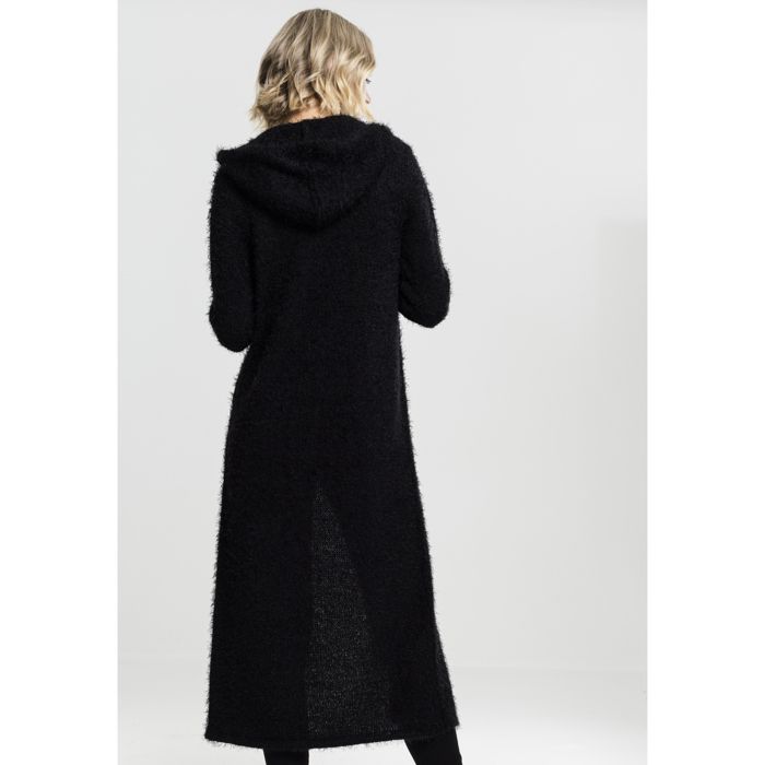 Cardigan femme - URBAN CLASSICS - Urban Feather Classic - Noir - Multisport - Confortable